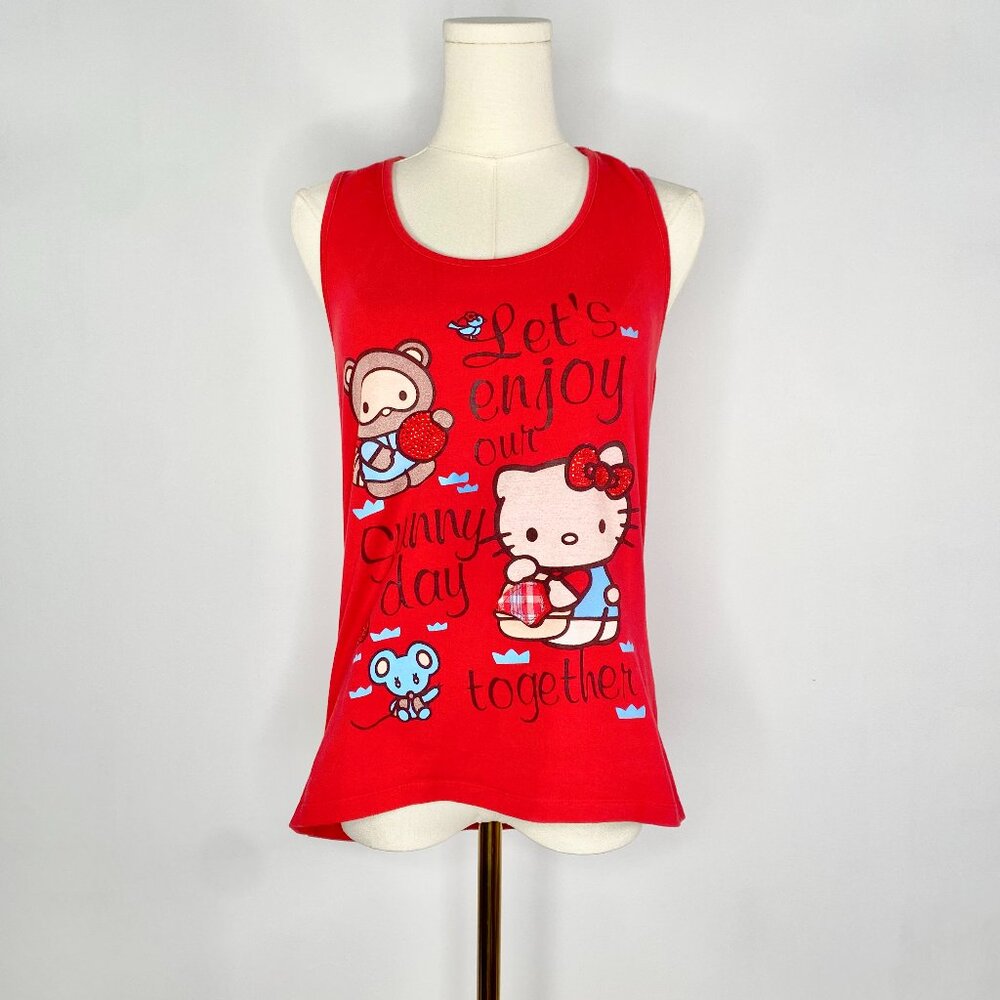 Sanrio - Red Hello Kitty Graphic Tank Top